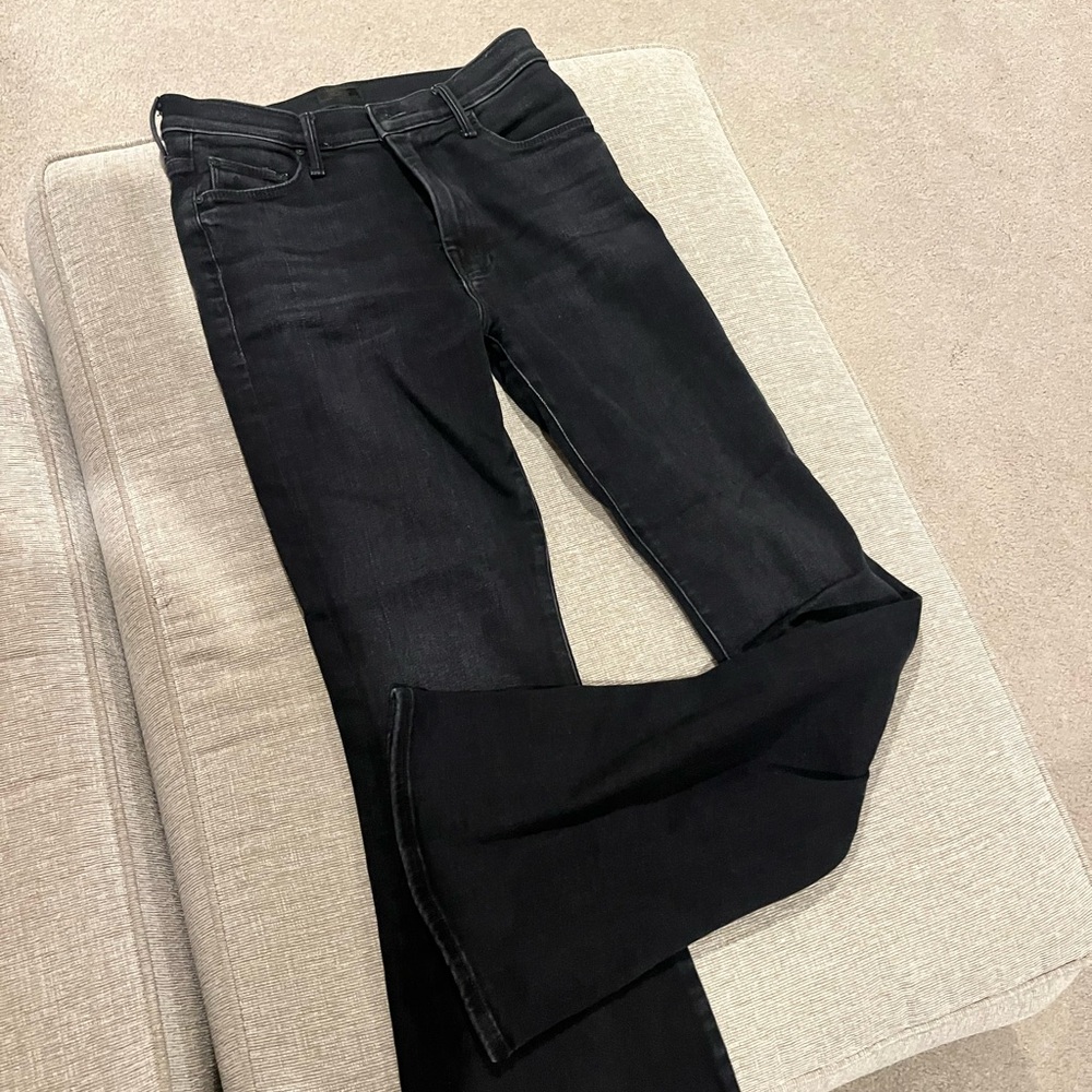 MOTHER Black Flare Women's Jeans